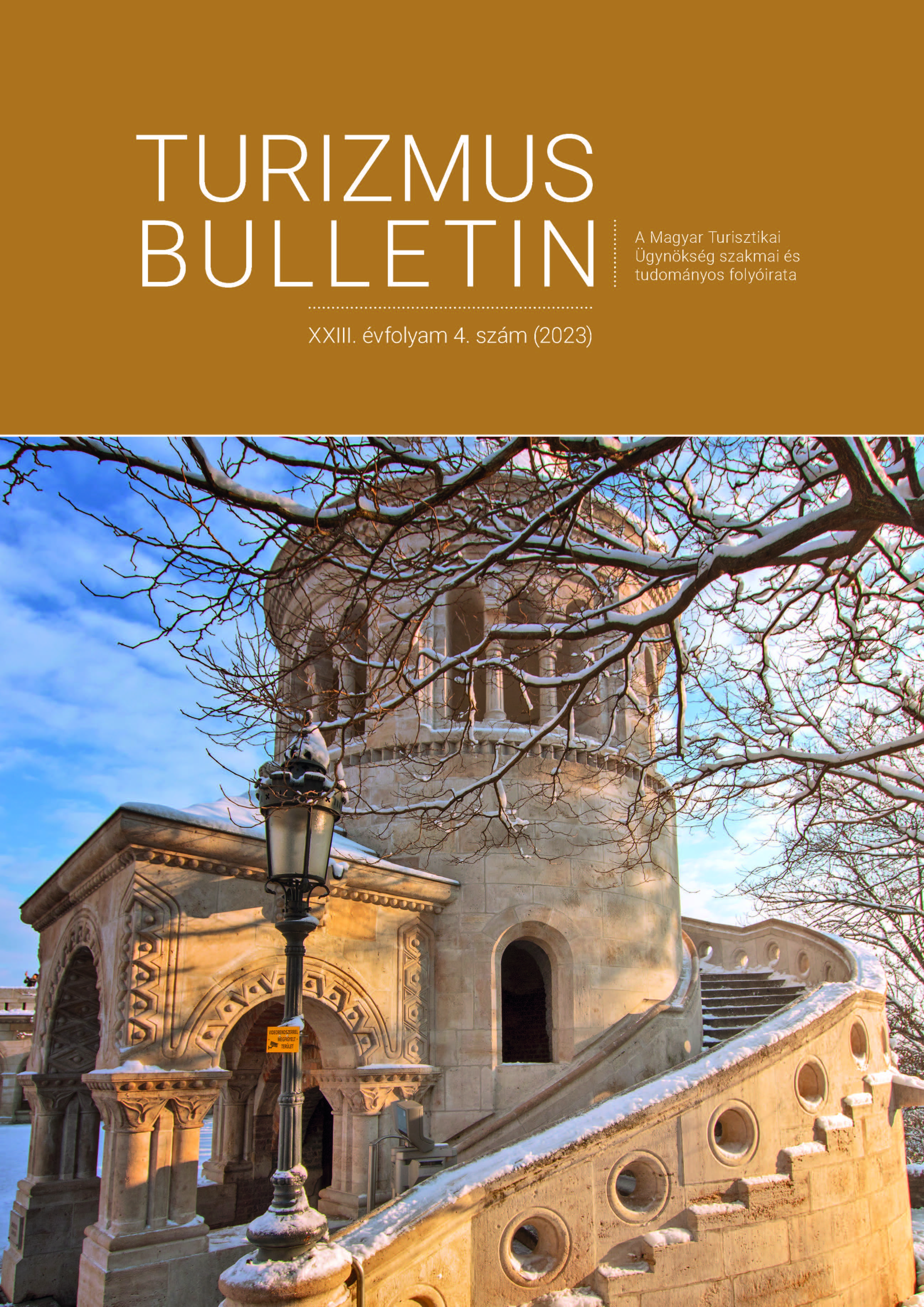Turizmus Bulletin 2023 4 borító