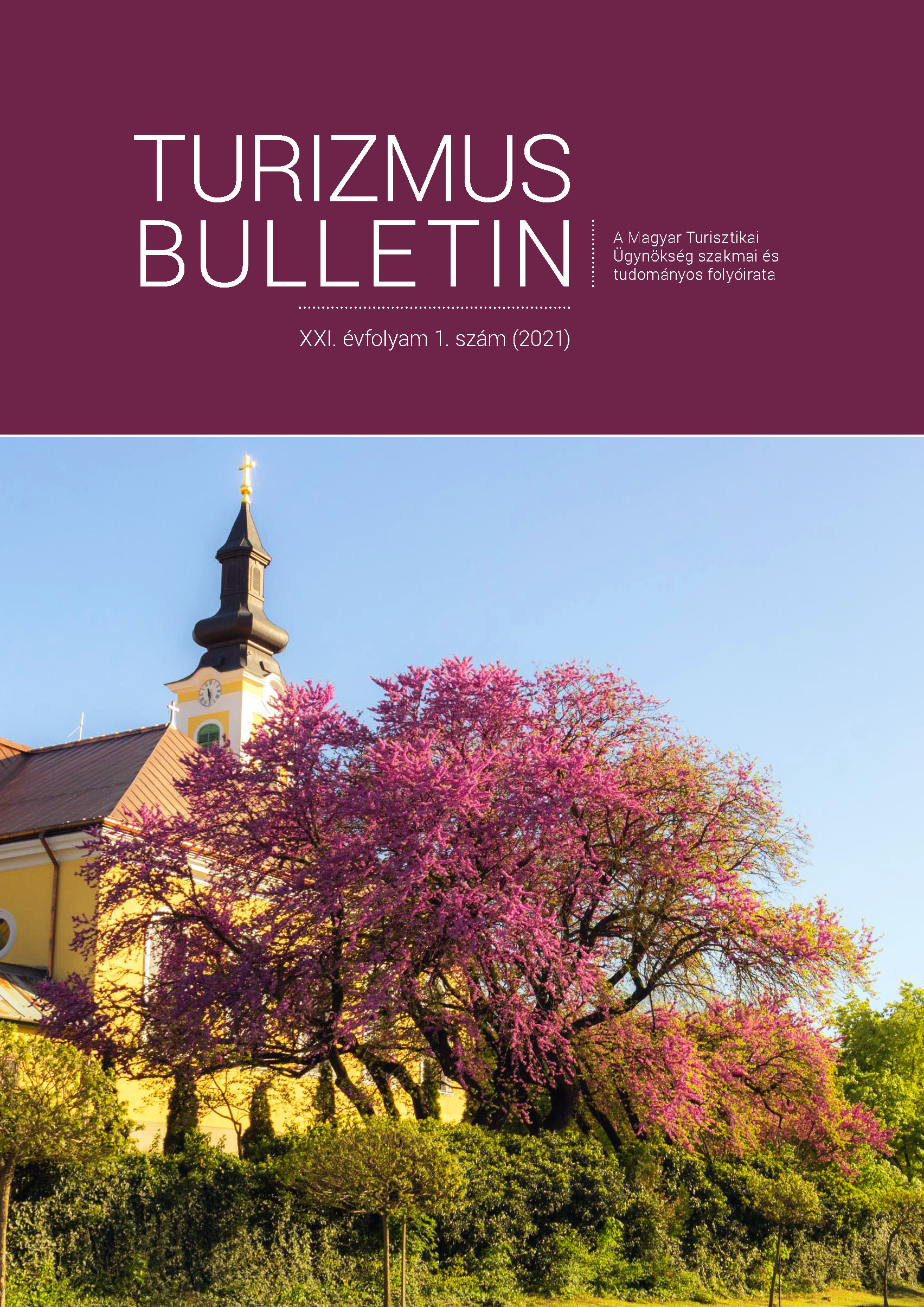 Turizmus Bulletin 2021/1 borító