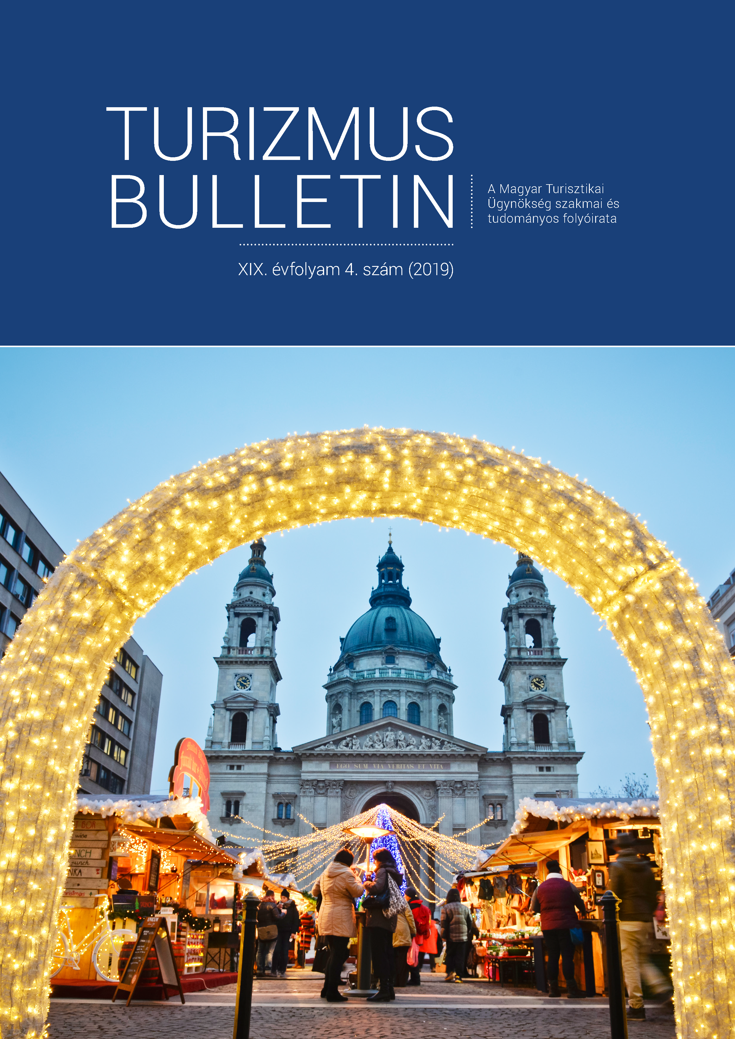 Turizmus Bulletin 2019/4 borító