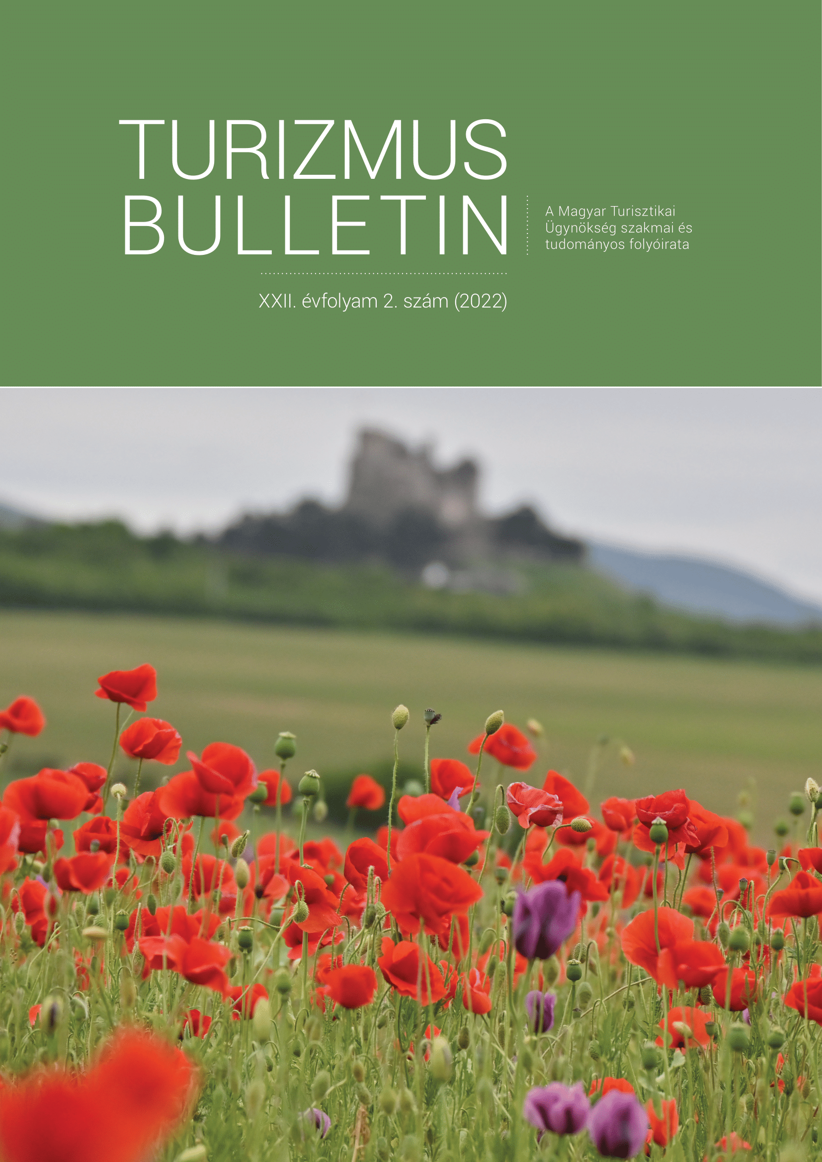 Turizmus Bulletin 2022/2 borító
